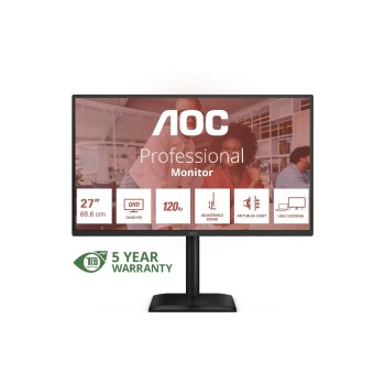 AOC 27 Q27E4CV, IPS, 2560 x 1440 120 Hz, DC, PD90, DP, HDMI AOC 27 Q27E4CV, IPS, 2560 x 1440 120 Hz, DC, PD90, DP, HDMI