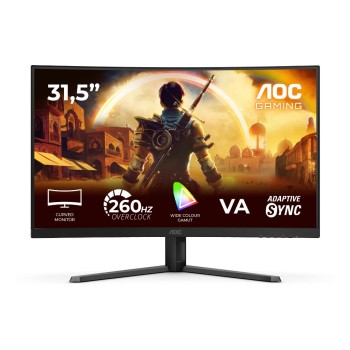 AOC 32 C32G42ZE, 1920x1080, 260 Hz Curved, DP, HDMI, USB Hub