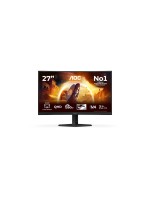 AOC CQ27G4ZE 27 pouces, QHD, 260 Hz, Fast VA, incurvé, noir et rouge
