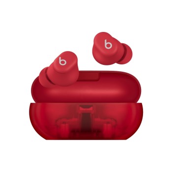 Apple Beats Solo Buds Wireless Earbuds, Transparent Red Apple Beats Solo Buds Wireless Earbuds, Transparent Red