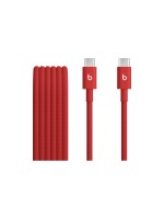 Apple Beats Câble USB-C vers USB-C tissé, rouge, 60W, 1.5 m