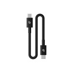 APPLE Beats USB-cable C-C, 60W, 20cm, black, geflochten, USB 2.0, 60W, Bolt Black