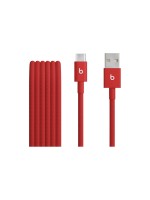 Apple Beats Câble tissé USB-A vers USB-C, rouge, 15W, 1.5 m