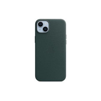 Apple iPhone 14+ Leather Case Green, with MagSafe, Forest Green Apple iPhone 14+ Leather Case Green, with MagSafe, Forest Green
