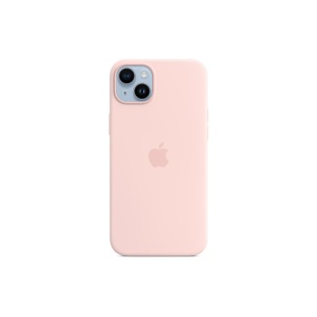 Apple iPhone 14+ Silicone Case Pink, with MagSafe, Chalk Pink Apple iPhone 14+ Silicone Case Pink, with MagSafe, Chalk Pink
