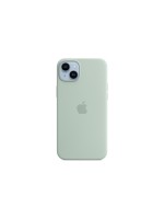 Apple iPhone 14+ Silicone Case Green, inkl. MagSafe, Succulent