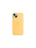 Apple iPhone 14+ Silicone Case Yellow, inkl. MagSafe, Sunglow