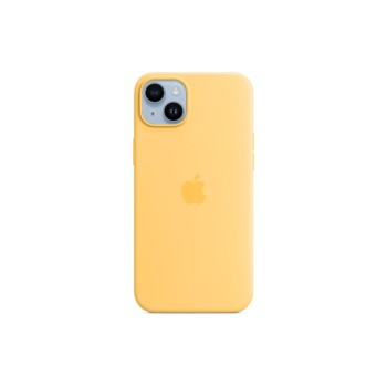 Apple iPhone 14+ Silicone Case Yellow, with MagSafe, Sunglow Apple iPhone 14+ Silicone Case Yellow, with MagSafe, Sunglow