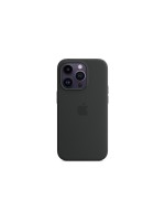 Apple iPhone 14 Pro Silicone Case Black, with MagSafe, Midnight