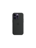 Apple iPhone 14 Pro Silicone Case Black, inkl. MagSafe, Midnight