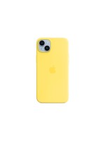 Apple iPhone 14 Plus Silicone Case Yellow, inkl. MagSafe, Canary Yellow