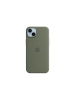 Apple iPhone 14 Plus Silicone Case Olive, inkl. MagSafe, Olive