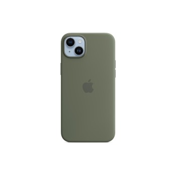 Apple iPhone 14 Plus Silicone Case Olive, with MagSafe, Olive Apple iPhone 14 Plus Silicone Case Olive, with MagSafe, Olive