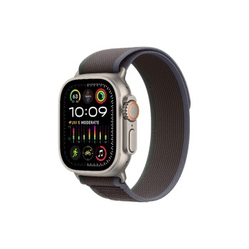 Apple Watch Ultra 2 GPS & Cell 49 Titan, mit Blue/Black Trail Loop - M/L Apple Watch Ultra 2 GPS & Cell 49 Titan, mit Blue/Black Trail Loop - M/L
