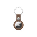 Apple Porte-clés AirTag en tissu fin Taupe