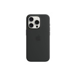 Apple iPhone 15 Pro Silicone Case, with MagSafe, Black