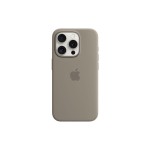 Apple iPhone 15 Pro Silicone Case, with MagSafe, Clay
