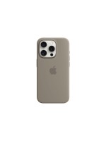 Apple iPhone 15 Pro Silicone Case, with MagSafe, Clay