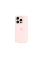 Apple iPhone 15 Pro Silicone Case, with MagSafe, Light Pink