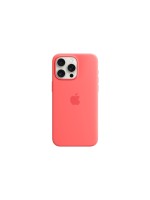 Apple iPhone 15 Pro Max Silicone Case, with MagSafe, Guava