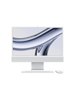 24 iMac (M3, 4 Ports), 8C/10C, silver, 8GB, 256GB, GbE, MM, MK TID, CH