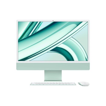 24 iMac (M3, 4 Ports), 8C/10C, Grün, 8GB, 256GB, GbE, MM, MK TID, CH