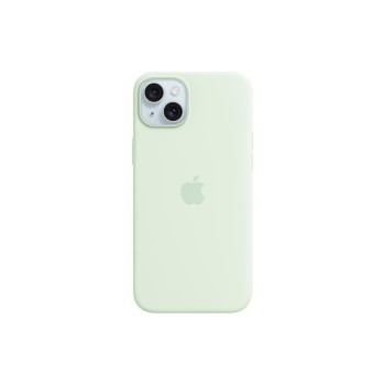 Apple Silicone Case with MagSafe Soft Mint, iPhone 15 Plus