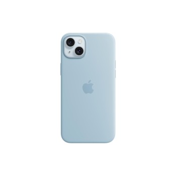 Apple Silicone Case with MagSafe Light Blue, iPhone 15 Plus