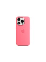 Apple Silicone Case with MagSafe Pink, iPhone 15 Pro