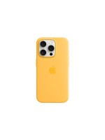 Apple Silicone Case with MagSafe Sunshine, iPhone 15 Pro