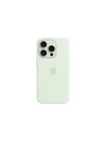 Apple Silicone Case with MagSafe Soft Mint, iPhone 15 Pro