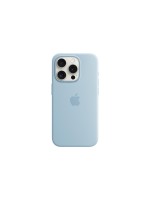 Apple Silicone Case with MagSafe Light Blue, iPhone 15 Pro