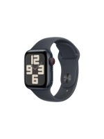 Apple Watch SE 2024 40 mm LTE Alu Sport Mitternacht S/M