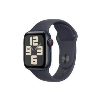 Apple Watch SE 2024 CEL 40 Midnight  M, with Midnight Sport Band - M/L Apple Watch SE 2024 CEL 40 Midnight  M, with Midnight Sport Band - M/L