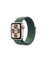 Apple Watch SE 2024 40 mm LTE Starlight Alu Loop Lake Green