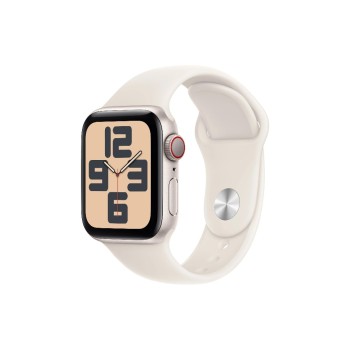 Apple Watch SE 2024 CEL 40 Starlight  M, with Starlight Sport Band - M/L Apple Watch SE 2024 CEL 40 Starlight  M, with Starlight Sport Band - M/L
