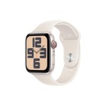 Apple Watch SE 2024 44 mm LTE Starlight Sport Band S/M
