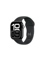 Apple Watch Series 10 42 mm Alu Jet Black Sport S/M