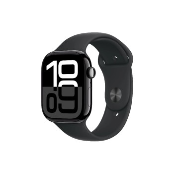 Apple Watch S10 GPS 46 Jet Black Alu S, with Black Sport Band - S/M Apple Watch S10 GPS 46 Jet Black Alu S, with Black Sport Band - S/M