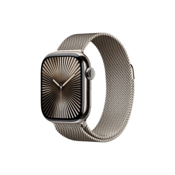 Apple Watch S10 CEL 42 Natural Titaniu Loop, with Natural Milanese Loop Apple Watch S10 CEL 42 Natural Titaniu Loop, with Natural Milanese Loop