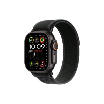 Apple Watch Ultra 2 2024 Black Titanium, mit Black Trail Loop - S/M Apple Watch Ultra 2 2024 Black Titanium, mit Black Trail Loop - S/M