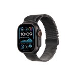 Apple Watch Ultra 2 2024 Black Titanium, mit Black Titanium Milanese Loop - L