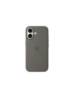 Apple Silicone Case avec MagSafe iPhone 16 Gris pierre