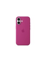 APPLE iPhone16 Silicone Case, inkl. MagSafe, Fuchsia