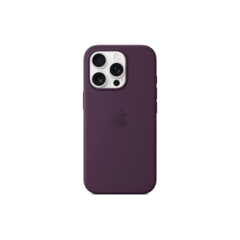 APPLE iPhone16 Pro Silicone Case, with MagSafe, Plum APPLE iPhone16 Pro Silicone Case, with MagSafe, Plum