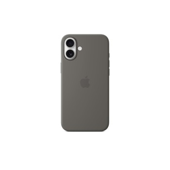 APPLE iPhone 16 Plus Silicone Case, with MagSafe, Stone Gray APPLE iPhone 16 Plus Silicone Case, with MagSafe, Stone Gray