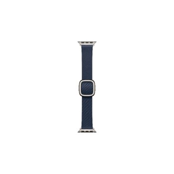 Apple Boucle moderne 42 mm Bleu foncé L
