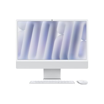 24 iMac (M4, 2 Ports), 8C/8C, Silber, 16GB, 256GB, NoGbE, MM, MK TID, CH