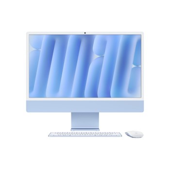24 iMac (M4, 2 Ports), 8C/8C, Blau, 16GB, 256GB, NoGbE, MM, MK TID, CH