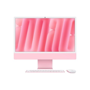 24 iMac (M4, 4 Ports), 10C/10C, Pink, 16GB, 256GB, GbE, MM, MK TID, CH